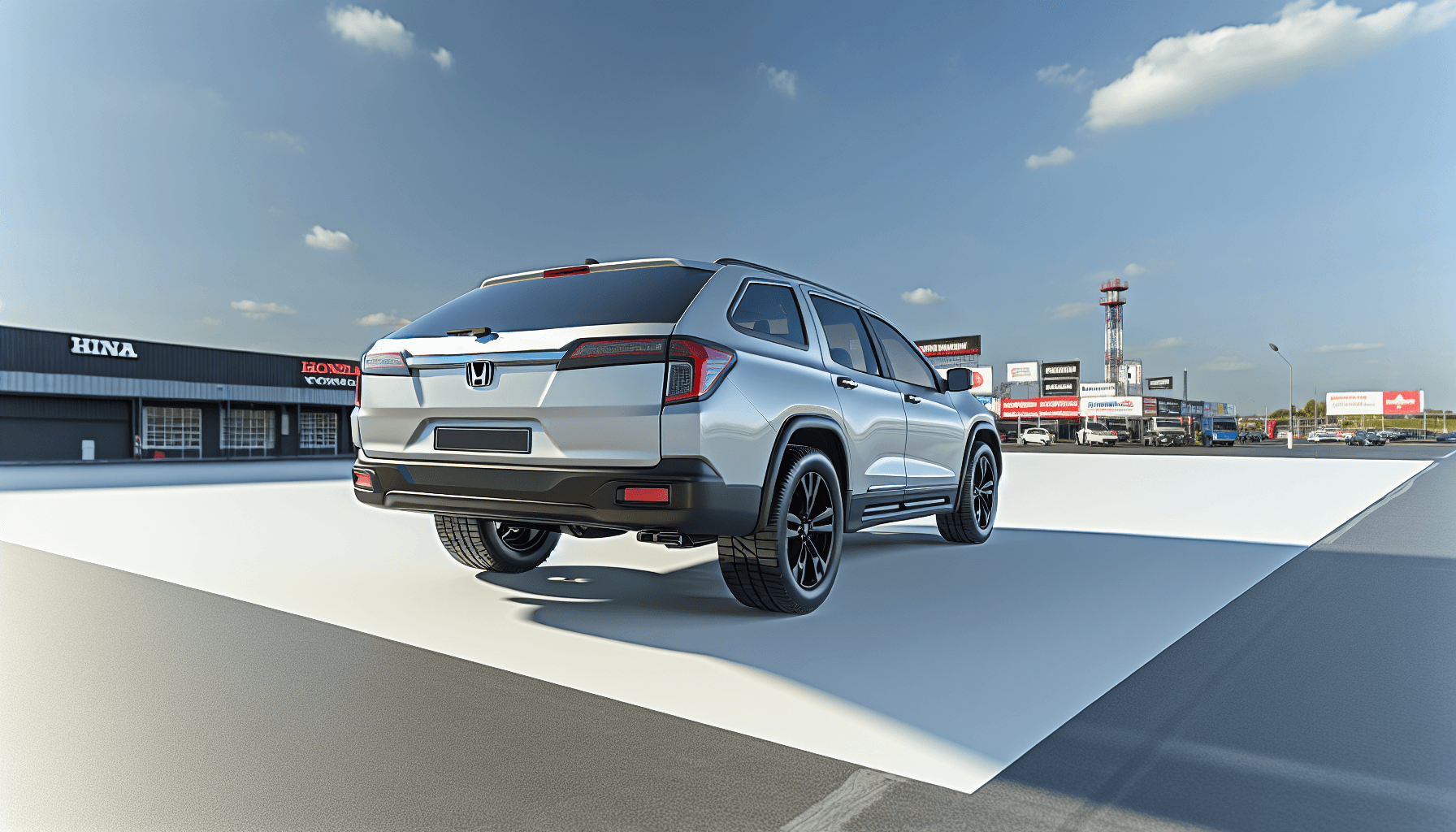 Honda vehicle with extended warranty protection coverage documents showing Honda car extended warranty options