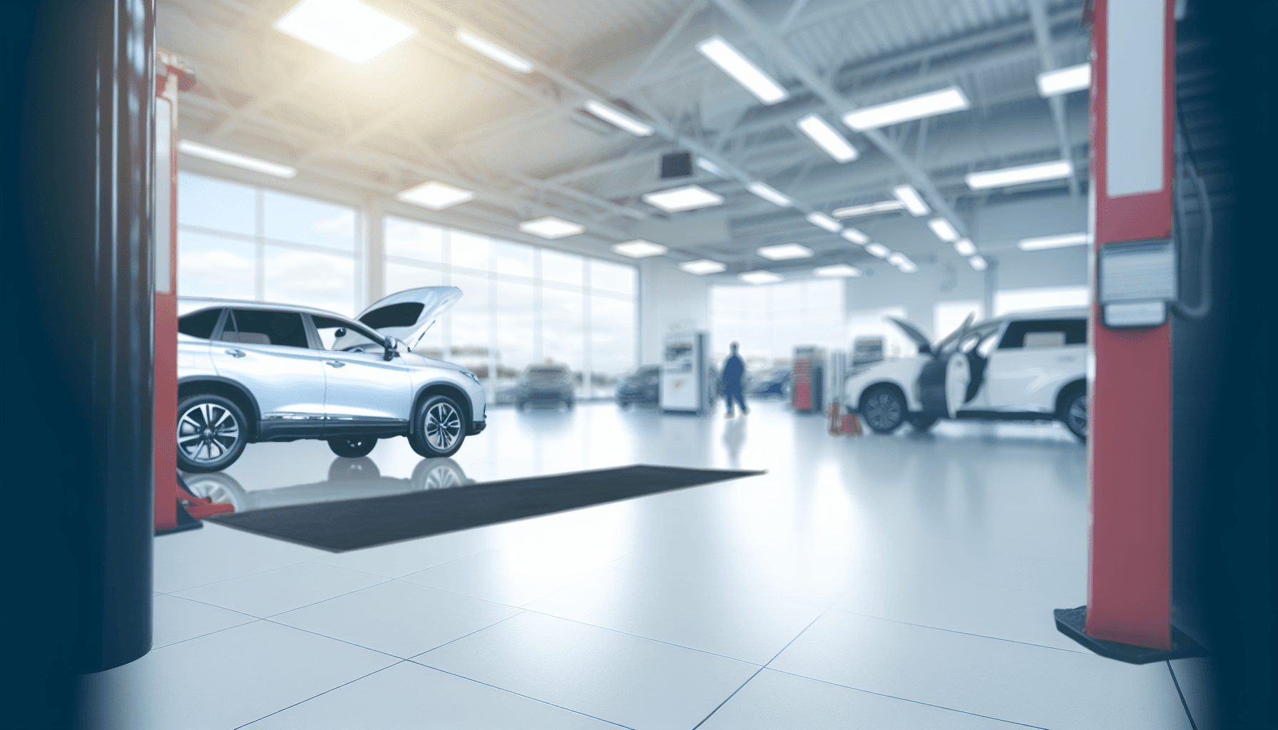 Person asking questions while reviewing extended coverage documents and warranty contracts