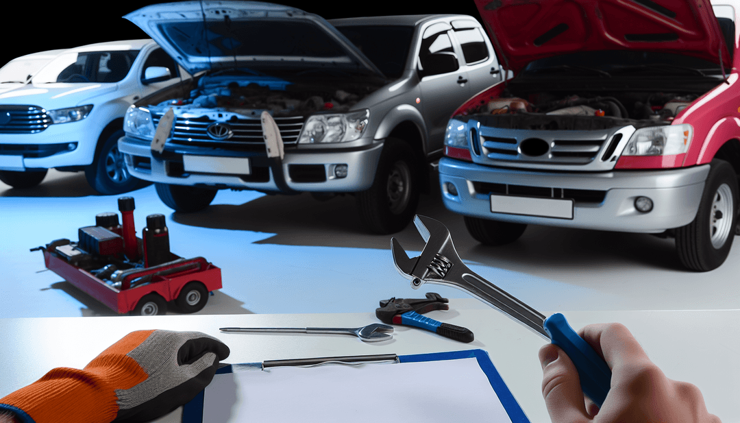 Common truck problems by different makes and models displayed side by side