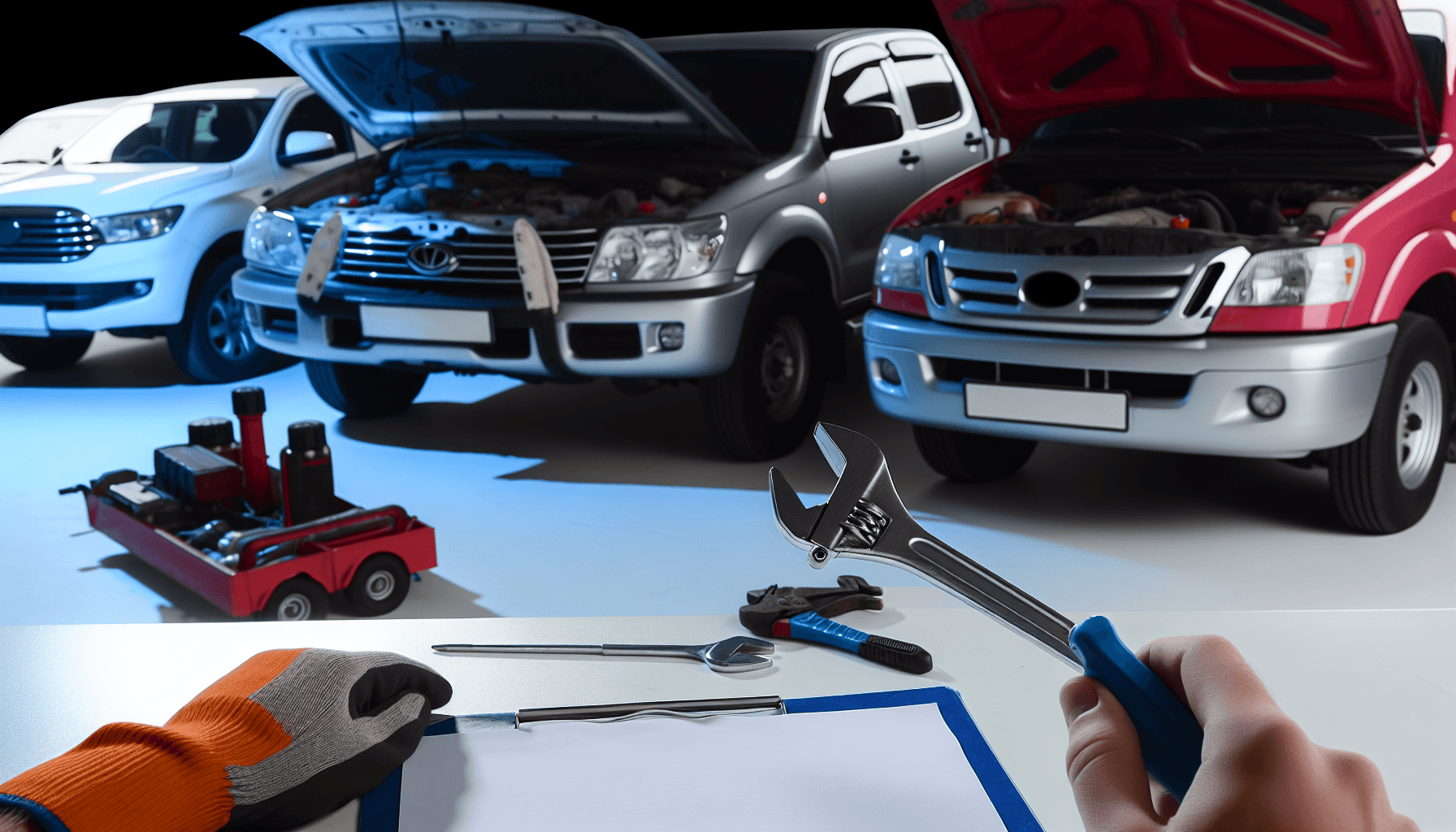 Common truck problems by different makes and models displayed side by side